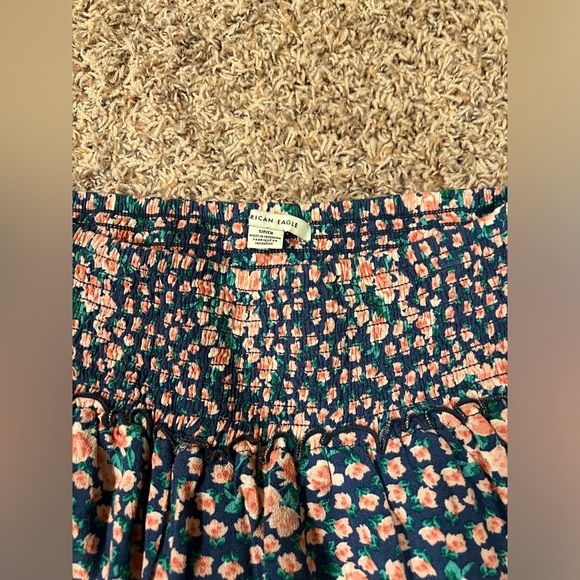 American Eagle Flowy Pull On Skirt - Picture 3 of 4